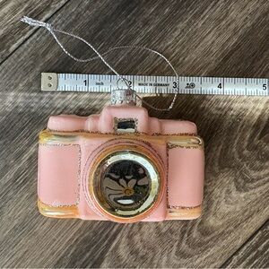 Pink Camera Ornament
